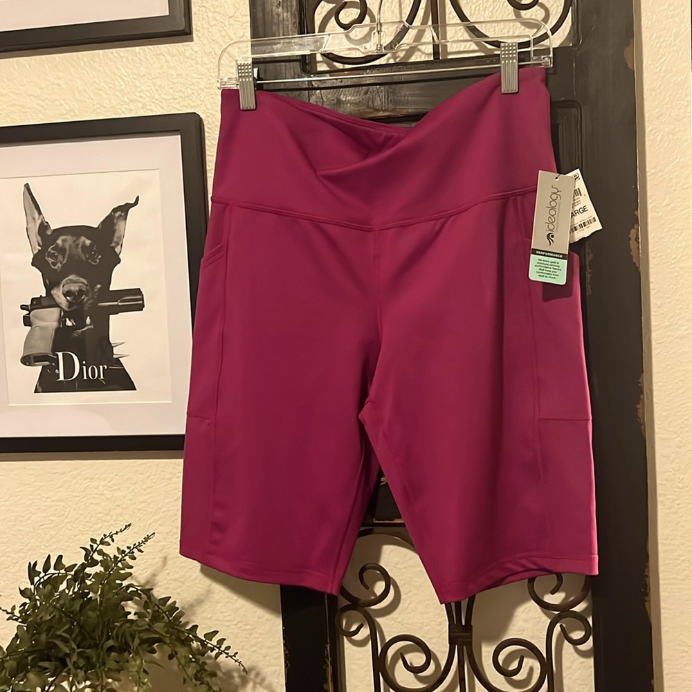 NWT Large Purple Gym Shorts